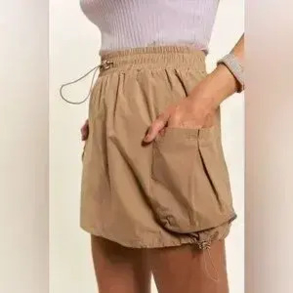 ADORA Drawstring Skort with Pockets - Picture 5 of 5